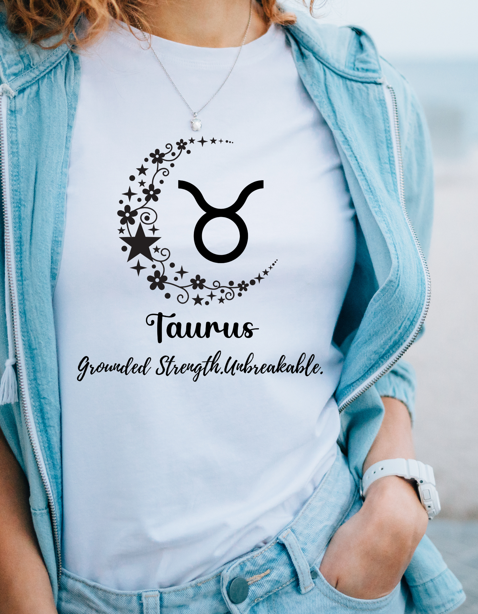 Grounded Strength – Taurus Unshakable Tee by AttraXtive